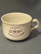 Early GWR Cup Return to Paddington Station Dunn Bennett & Co Pre 1900 Pattern