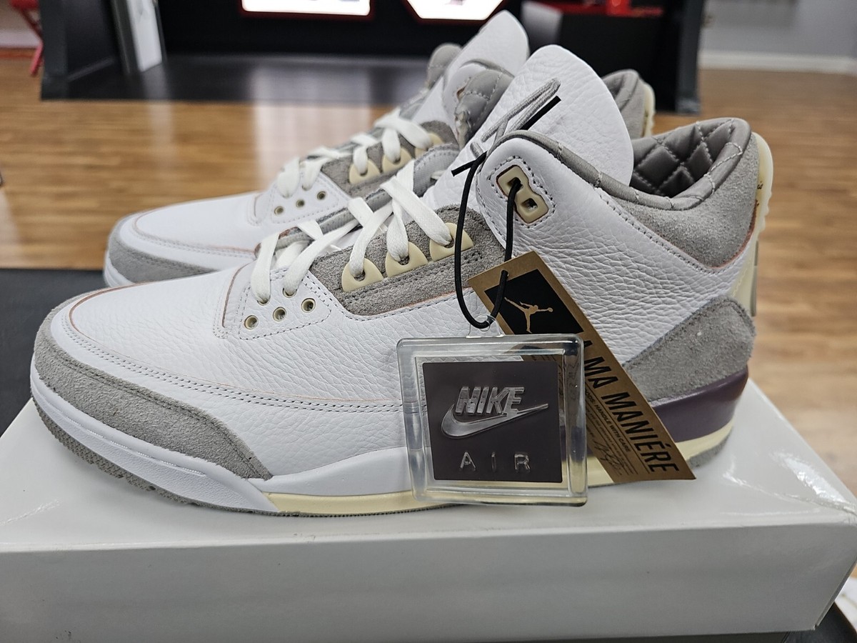 AIR JORDAN 3 RETRO SP x A MA MANIERE RAISED BY WOMEN SIZE 12 AIR JORDAN 3 RETRO SP x A MA MANIERE RAISED BY WOMEN SIZE 12