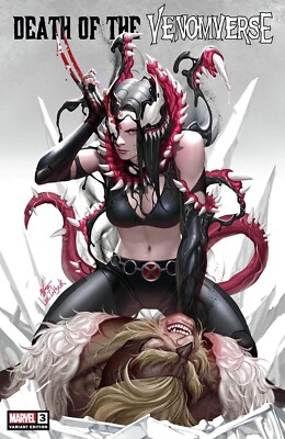 🔥🕷 DEATH OF THE VENOMVERSE 1-5 Exclusive 616 Variant Trade