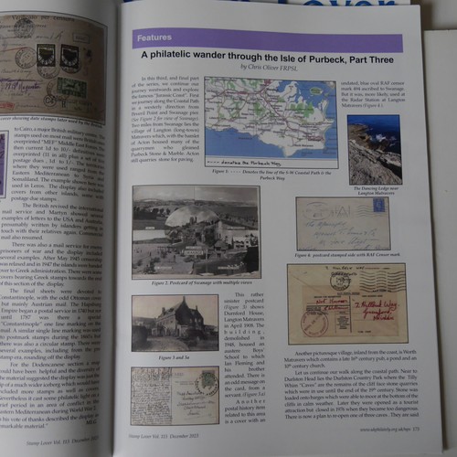 Stamp Lover magazine x2 - June 2019 Dec 2023 #A1 - Picture 4 of 9
