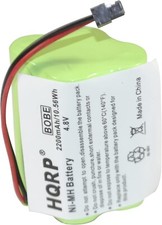 HQRP Bateria extendida para Uniden BEARCAT SPORTCAT BP-120 / BP-150 Reemplazo