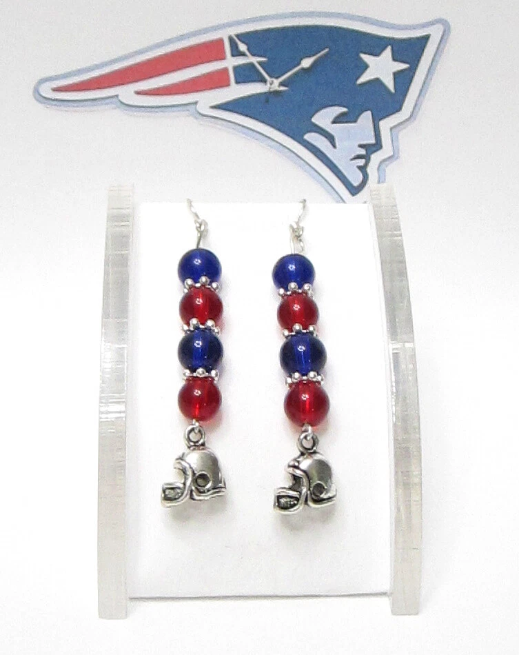 NFL NEW ENGLAND PATRIOTS EARRINGS eBay