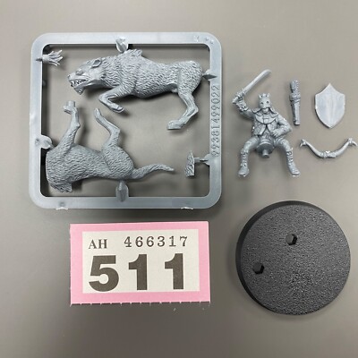 WARG RIDER SINGLE BEAST MOUNT 1 THE HOBBIT LORD OF THE RINGS LOTR PLASTIC 1 WOLF