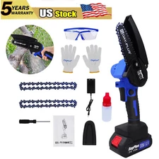 Brushless Mini One-Hand Saw Woodworking Electric Chain Saw Wood Cutter 2200 rpm