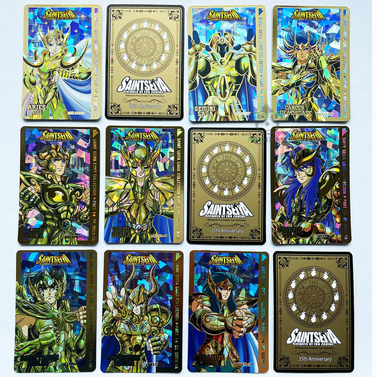 All The Gold Saints In Saint Seiya