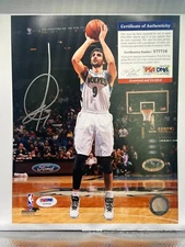 RICKY RUBIO SIGNED 8X10 PHOTO AUTOGRAPH PSA/DNA AUTHENTICATED COA TIMBERWOLVES