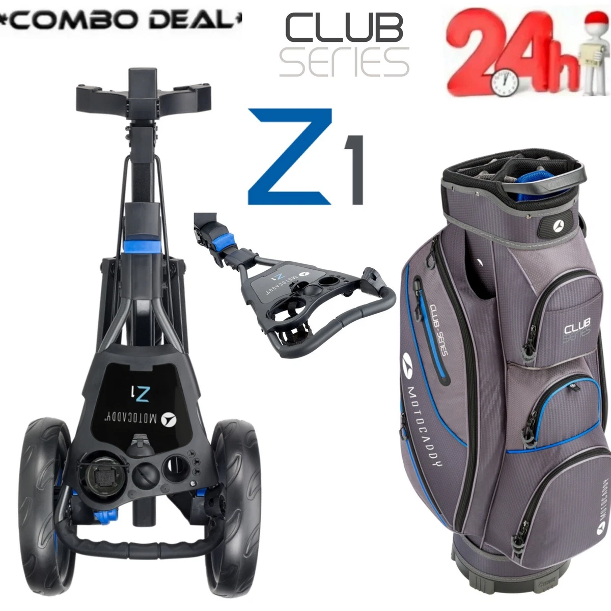 Golf trolley and bag deals outlet
