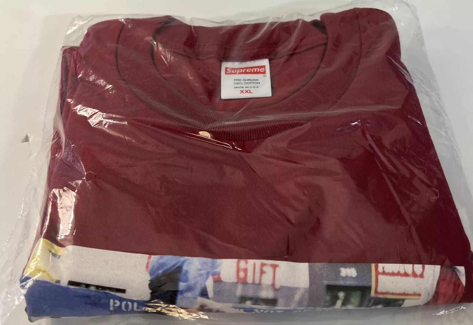TEE SHIRT/POPE L CARDINAL SUPREME TRAINING CRAWL TAILLE XXL (AUTHENTIQUE) NEUF FW22