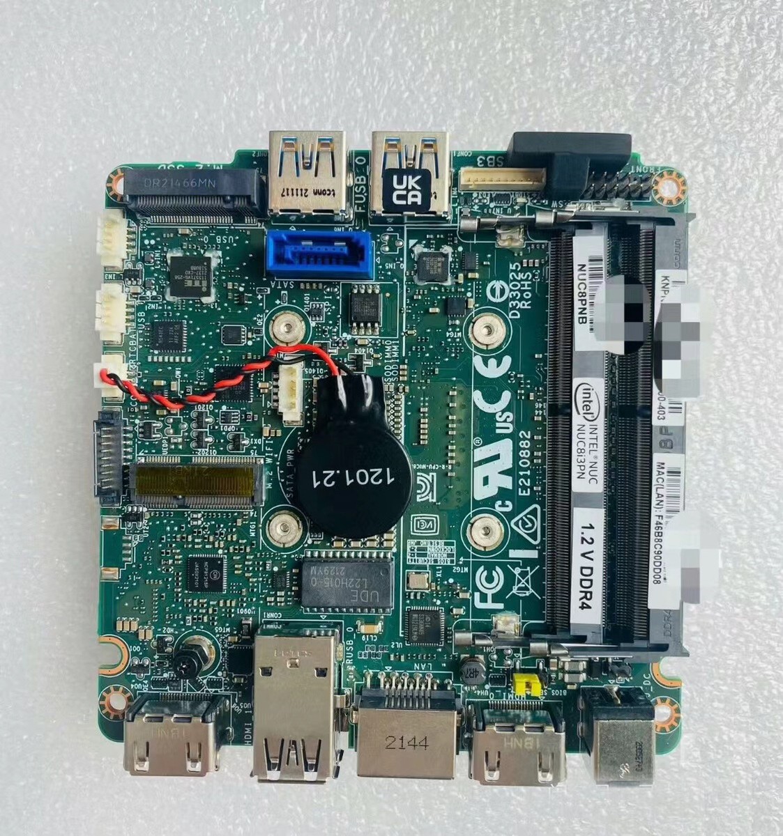 Intel NUC Mini Computer 8 Professional Motherboard NUC8i3PNB i3