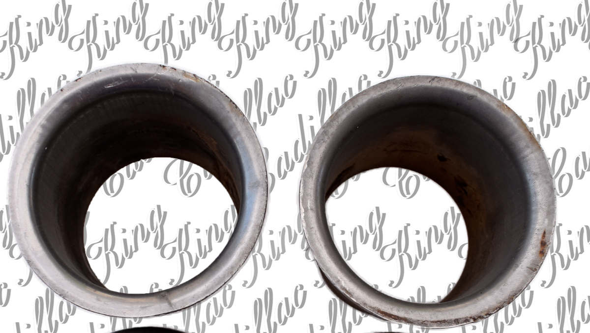 リングテール　キャップ 54 - 55 CADILLAC REAR BUMPER END EXHAUST TIP INSERT ORIGINAL USED