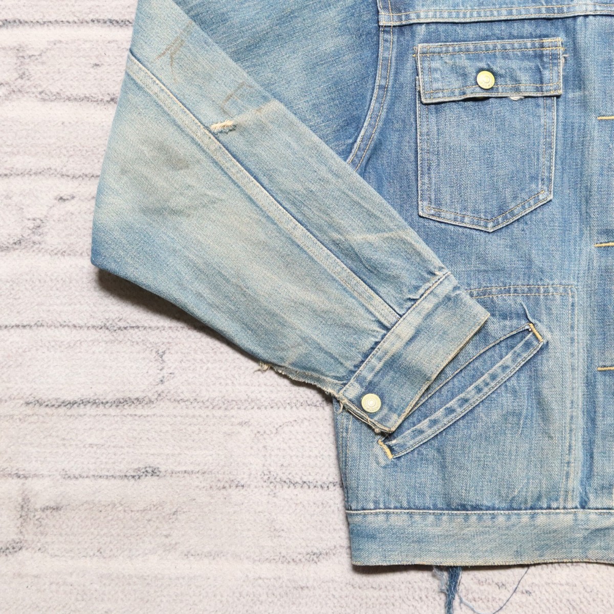Vintage 50s JC Penney Foremost Type 2 Selvedge Denim Jean Vintage 50s JC Penney Foremost Type 2 Selvedge Denim Jean