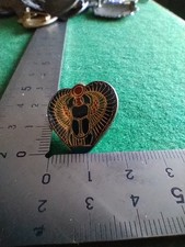 Vintage Egyptian Scarab Badge (B12)