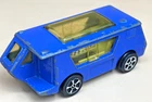 Corgi Juniors No.18 Wigwam Camper Van Blue 5-Spoke Vintage Diecast Car