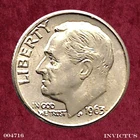 1963-D Roosevelt Dime (Brilliant & Uncirculated)