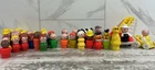 Vintage Fisher Price Little People Lot Some Sesame Street & Wooden Figures