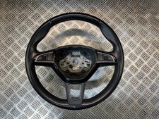 09-18 SKODA YETI MULTIFUNCTION LEATHER STEERING WHEEL
