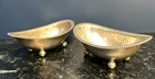 2 TOWLE VINTAGE STERLING SILVER SALT CELLAR! W/BALL FEET! 51gm
