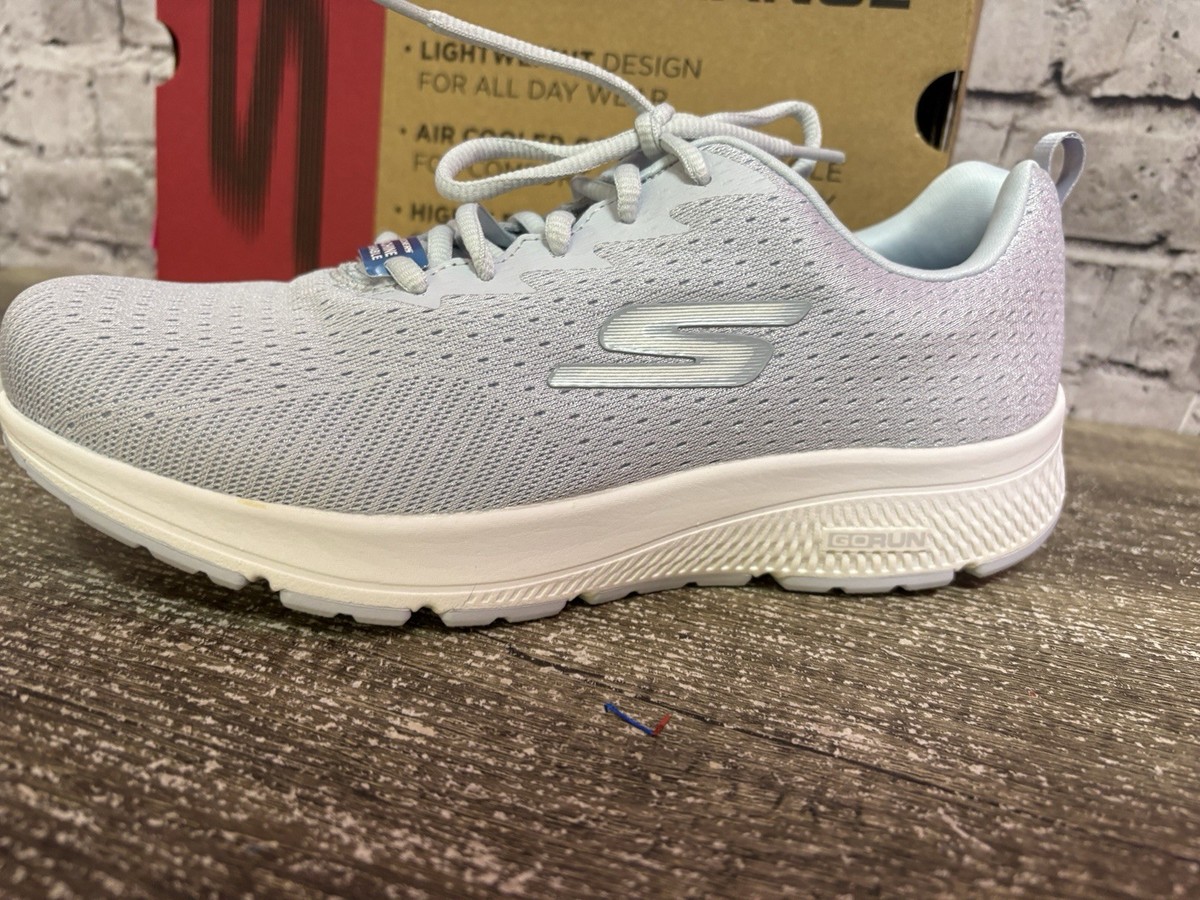 Skechers Sneakers Machine Washable Size 9.5 Blue Ortholite