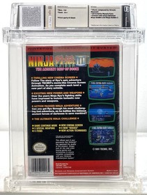 Ninja Gaiden 1 2 3 Set New 1988 Nintendo NES Factory Sealed WATA Graded TOP POP