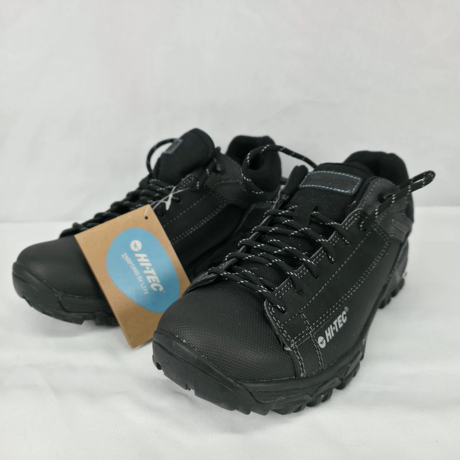 Hi Tec Trail Ox Low WP Mens 7 Hiking Shoe Michelin Sole Waterproof Outdoor