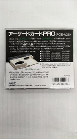 NEC PC Engine Arcade Card PRO PCE-AC2 SUPER CD-ROM Retro Gaming Japan Used