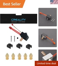 Creality Ender-3S1 High-Temperature Heating Block Kit, 300°C - 5 Nozzles & 3 ...