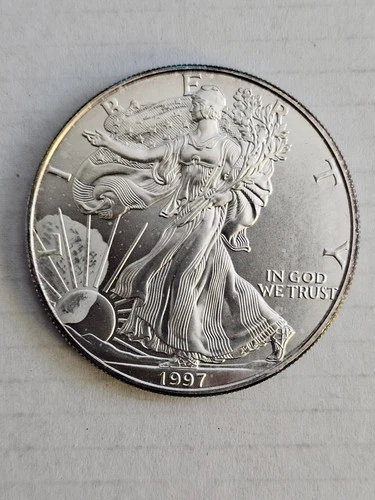 1997 1 oz Silver American Eagle Uncirculated