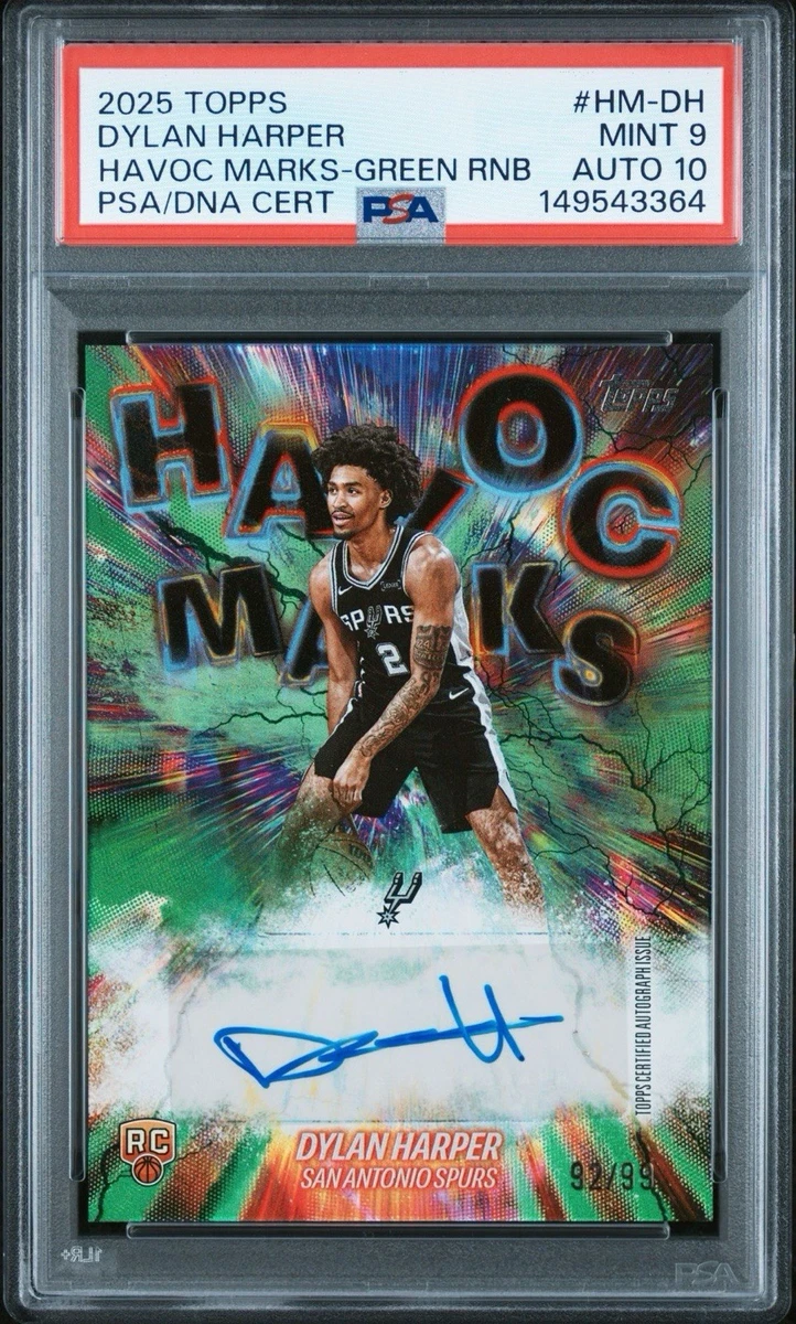 Dylan Harper ディラン・ハーパー Topps Havoc Marks 2025-26