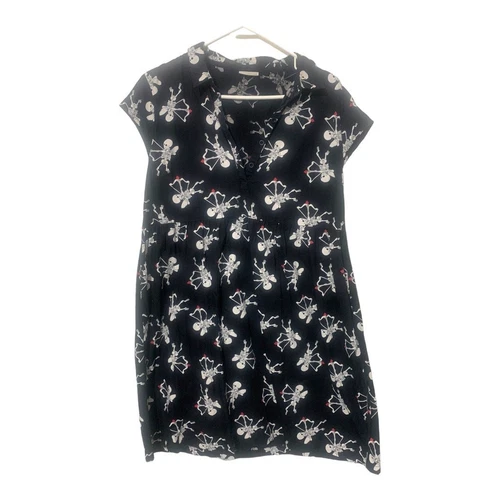 VALENTINO Abito ASOS rumoroso scheletro Cupido stile babydoll mini abito taglia LG