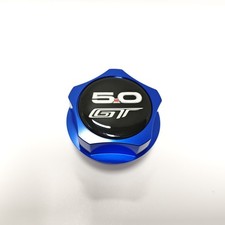 Blue Billet Forged 5.0 Gt Engine Oil Filler Cap For Ford Mustang S550 S650 V8 23