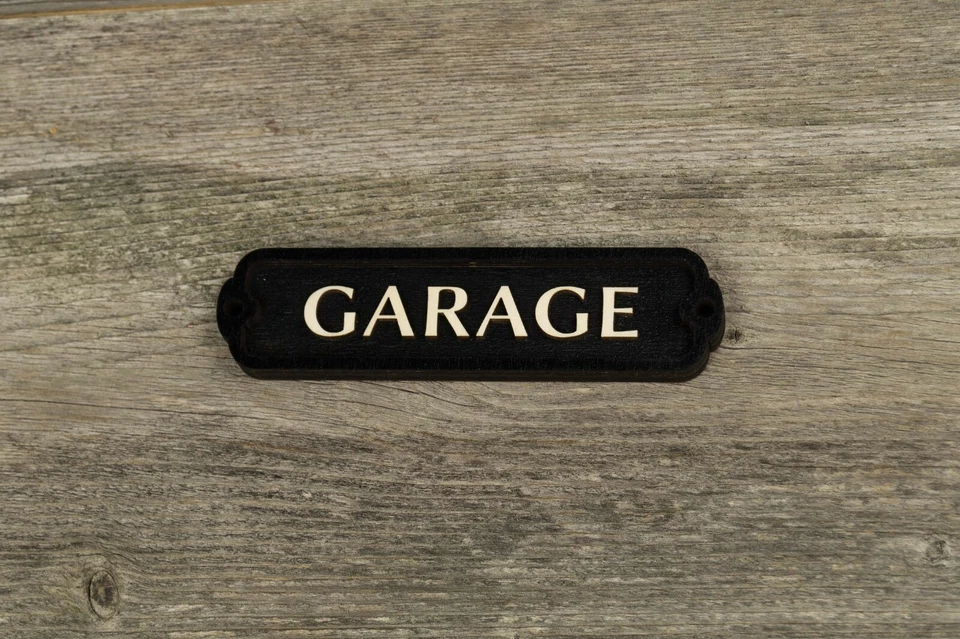 Знак гаражной двери, парковочная табличка, винтажный стиль, железная дорога, ретро, - Изображение 4 из 4