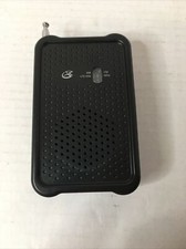 GPX R055B Portable AM/FM Radio with Built-in Speaker