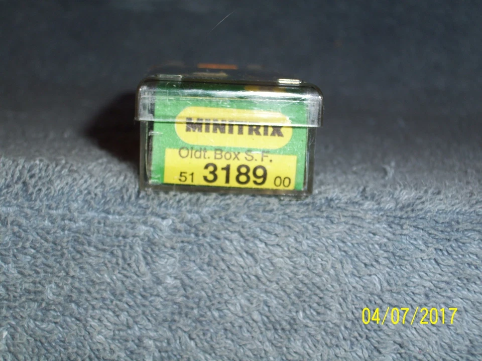 MINITRIX N SCALE #51 3189 00 OLD TIME BOX CAR SANTA FE - Image 2 of 2