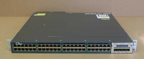 Cisco WS-C3560X-48U-E 48x 1GbE Ports UPOE IP Services L3 Managed 1U Switch - Picture 2 of 5