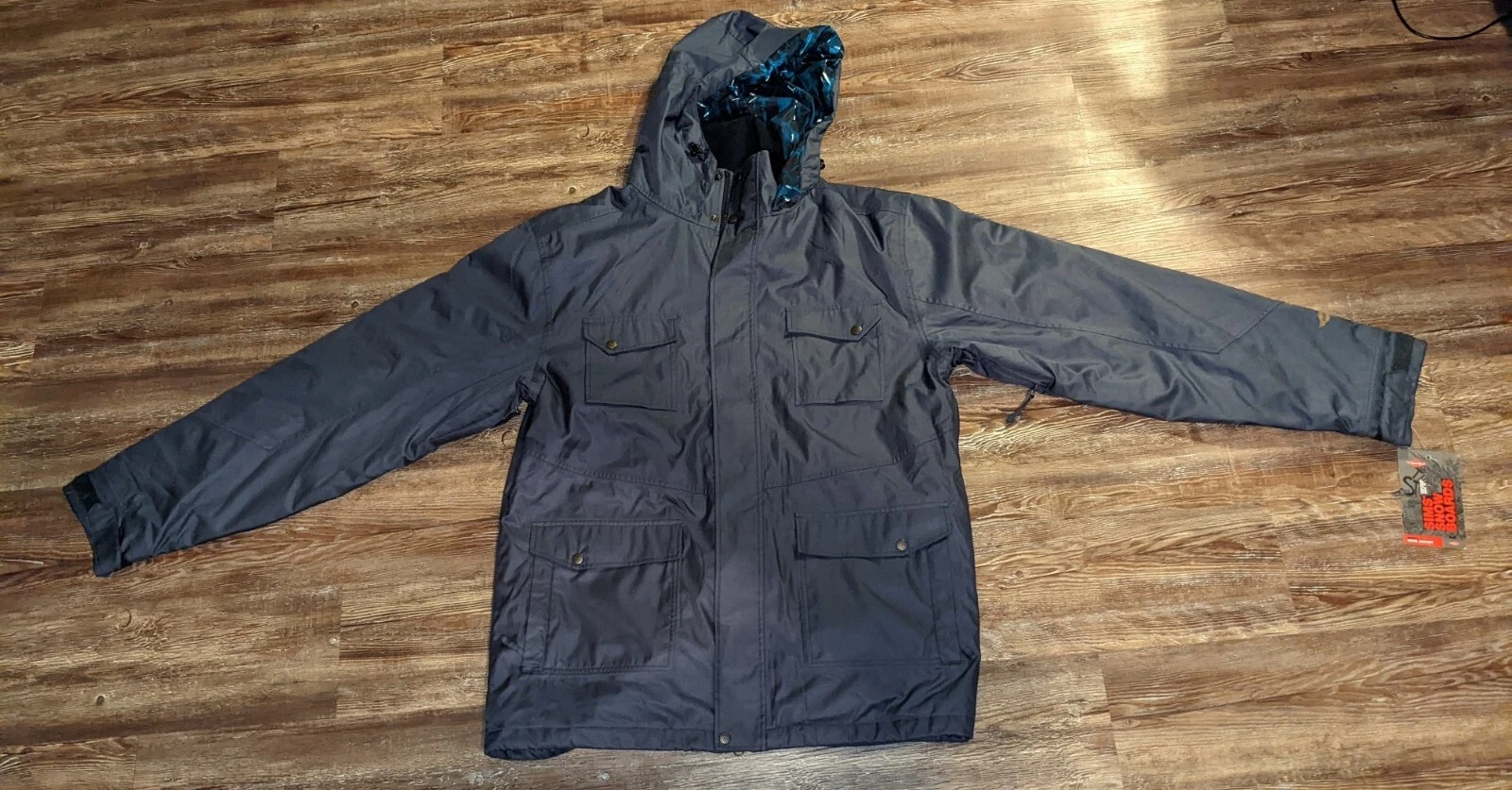 NWT Sims Snow Boards The Edge Jacket mens ombre blue size XXL