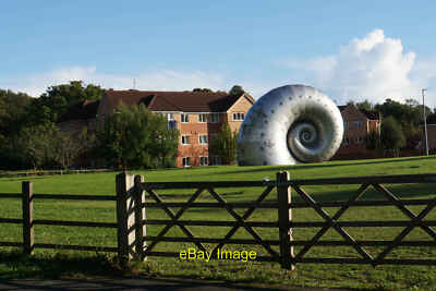 Foto 6x4 Die Schnecke Chesterfield\/SK3871 Eine markante Skulptur von Liz Lemo um 2021