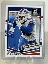 2023 Panini Donruss Vonnie B'Vsean Miller Full Name Image Name Variation SSP #36