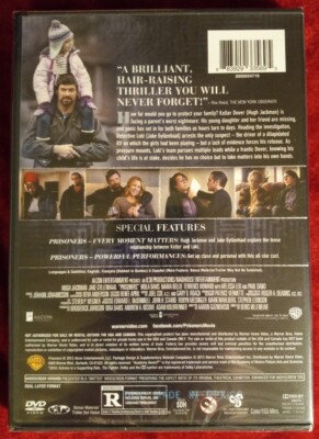 Prisoners (DVD, 2013) Hugh Jackman - New Sealed - Digital Code