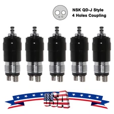 5X NSK Style 4Hole Quick Coupler for Dental High Speed Turbine Handpiece B4