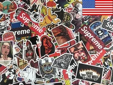 500 New Random Skateboard Stickers bomb Laptop Luggage Decals Dope Sticker Lot