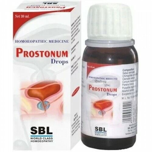 SBL Homeopathy Prostonum Drops 30ml | Prostate Health | Multi Pack Offer - Picture 1 of 12