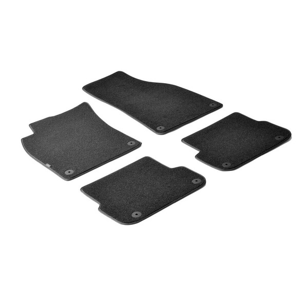 Set FußMatten Nach Maß Aus Teppichboden FüR Audi A6 4T 2004-2011-image