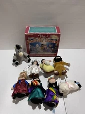 PLUSH NATIVITY SET THE CHRISTMAS STORY 8 PIECE STUFFED ANIMALS BOXED