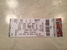 SHOHEI OHTANI 8/18/23 2ND CAREER GRAND SLAM LA ANGELS TICKET  STUB MINT