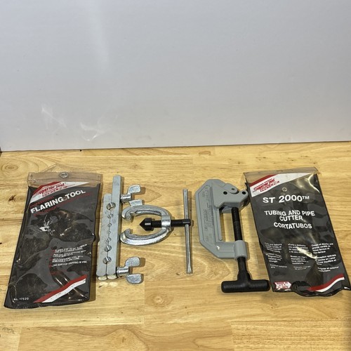 Superior Tool Tube Pipe Flaring Tool And Cutter 17520 ST2000TM Pro-Line USA