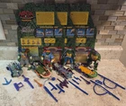 Vtg TMNT Next Mutation - Thunder Thrashers Lot of 4 - Near Complete - Playmates