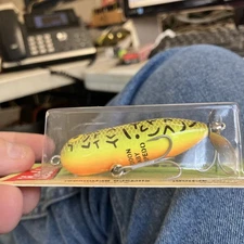 Heddon Baby Torpedo Topwater Prop Lure 3/8oz 2.5" - X0361BRS Brown Crawdad