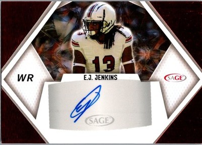 2023 SAGE HIT #A-EJJ E.J. Jenkins Autographs Silver (Low Series)