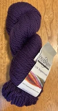 Cascade Yarns 128 Superwash Italian Plum 100% Merino Wool Yarn 3.5oz 125 Yards