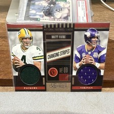 2011 Panini Timeless Treasures Brett Favre #50/249 Packers Vikings Football Card